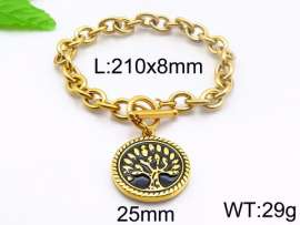 Stainless Steel Gold-plating Bracelet