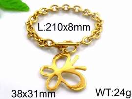 Stainless Steel Gold-plating Bracelet