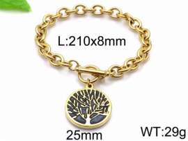 Stainless Steel Gold-plating Bracelet