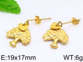 SS Gold-Plating Earring