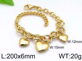 Stainless Steel Gold-plating Bracelet