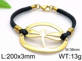 Stainless Steel Gold-plating Bracelet