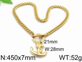 SS Gold-Plating Necklace