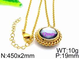 SS Gold-Plating Necklace