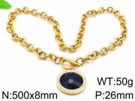 SS Gold-Plating Necklace