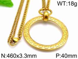 SS Gold-Plating Necklace