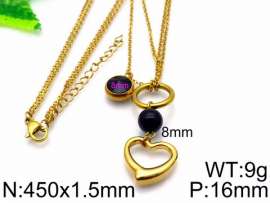 SS Gold-Plating Necklace