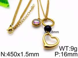 SS Gold-Plating Necklace