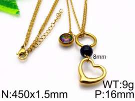 SS Gold-Plating Necklace