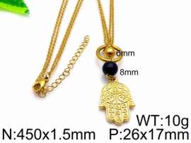 SS Gold-Plating Necklace