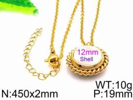 SS Gold-Plating Necklace