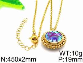 SS Gold-Plating Necklace