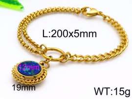 Stainless Steel Gold-plating Bracelet