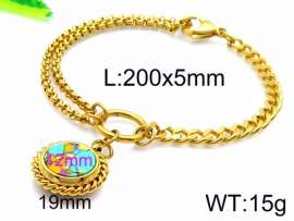 Stainless Steel Gold-plating Bracelet