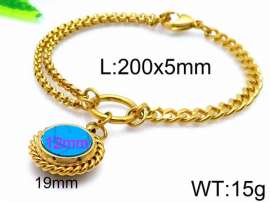 Stainless Steel Gold-plating Bracelet