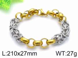 Stainless Steel Gold-plating Bracelet