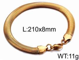 Stainless Steel Gold-plating Bracelet