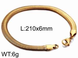 Stainless Steel Gold-plating Bracelet