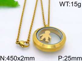 SS Gold-Plating Necklace