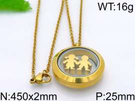 SS Gold-Plating Necklace