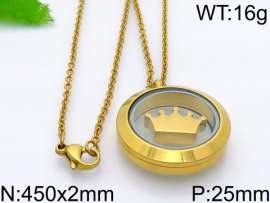 SS Gold-Plating Necklace