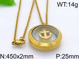 SS Gold-Plating Necklace