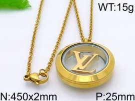 SS Gold-Plating Necklace