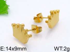 SS Gold-Plating Earring