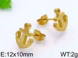 SS Gold-Plating Earring