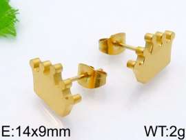 SS Gold-Plating Earring