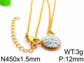 SS Gold-Plating Necklace