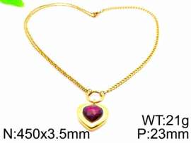 SS Gold-Plating Necklace