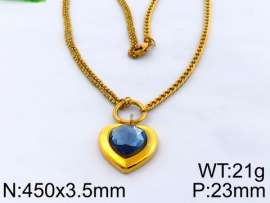 SS Gold-Plating Necklace