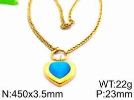 SS Gold-Plating Necklace