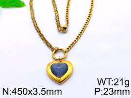 SS Gold-Plating Necklace