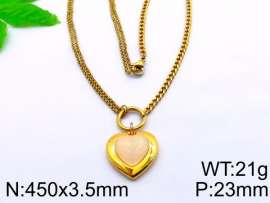 SS Gold-Plating Necklace