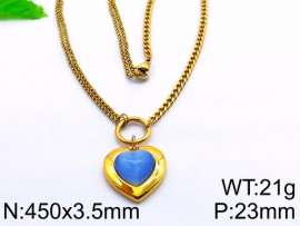 SS Gold-Plating Necklace