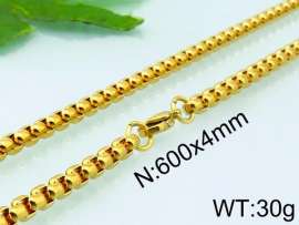 SS Gold-Plating Necklace