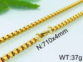 SS Gold-Plating Necklace