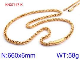 SS Gold-Plating Necklace