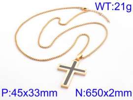 SS Gold-Plating Necklace