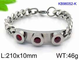 Stainless Steel Stone Bracelet