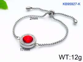 Stainless Steel Stone Bracelet