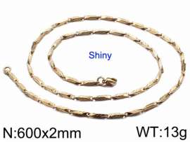 SS Gold-Plating Necklace