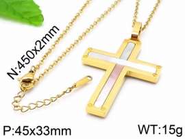 SS Gold-Plating Necklace