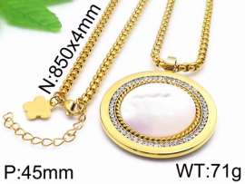 SS Gold-Plating Necklace