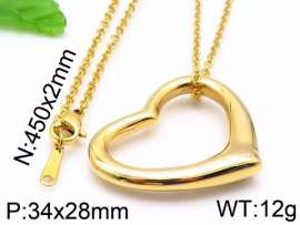 SS Gold-Plating Necklace