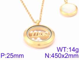 SS Gold-Plating Necklace