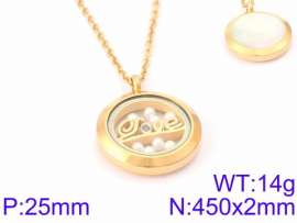 SS Gold-Plating Necklace