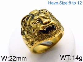 Stainless Steel Gold-plating Ring